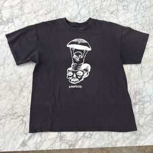 Vintage Emerica T-Shirt Skeleton Alien Sz Mens XL Skate